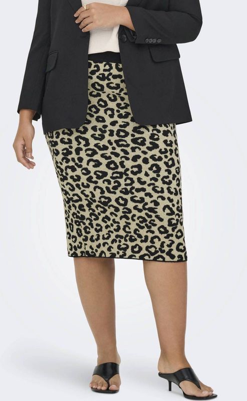 Caribi - Midi-rok - Gebreide Rok - Curve