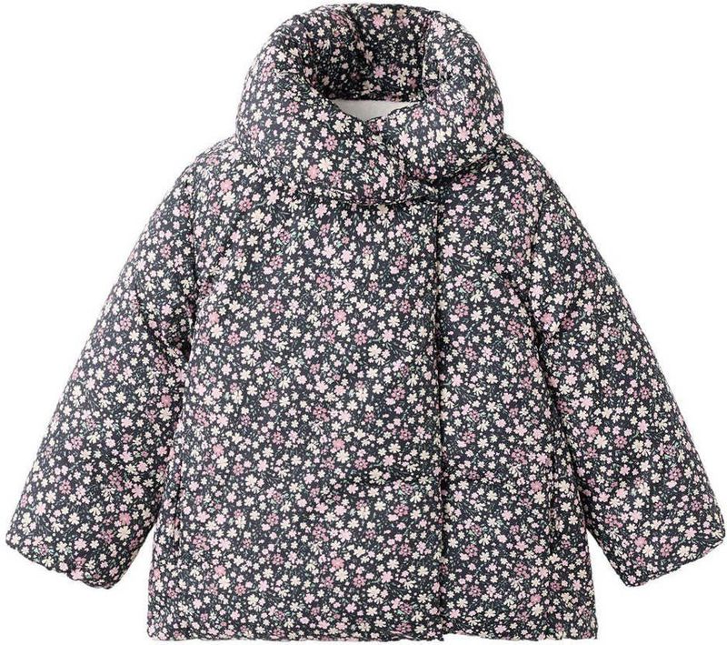 Mango Kids outdoor jas zwart