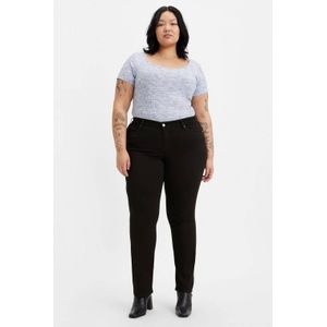 Denim - Effen - High Waist - Regular Fit - Lange Lengte