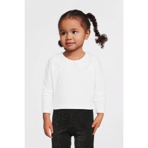 NAME IT MINI longsleeve NMFROSELINA wit