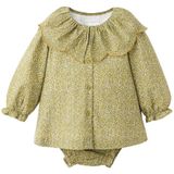 Mango Kids jurk+ bloomer groen