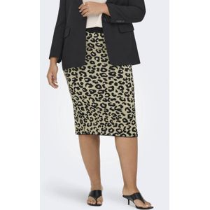 Caribi - Midi-rok - Gebreide Rok - Curve