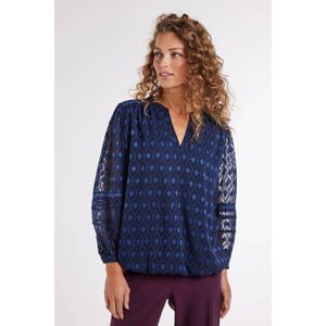 Didi blousetop donkerblauw