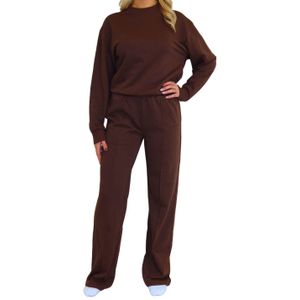 Fittastic Sportswear sportsweater Almond bruin