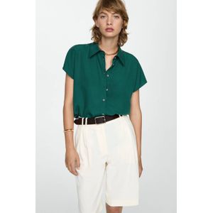 Mango blouse groen