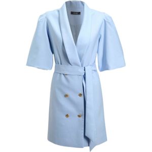IBANA blazerjurk lichtblauw