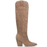 Sacha suède cowboylaarzen beige