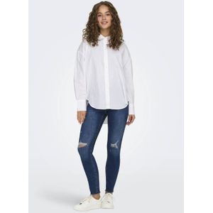 Shelly Sterk x JDY x Wehkamp blouse oversized JDYNELLY wit