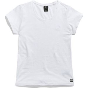 G-Star RAW T-shirt Eyben van biologisch katoen wit