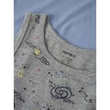 NAME IT KIDS hemd - set van 2 grijs melange/lichtblauw