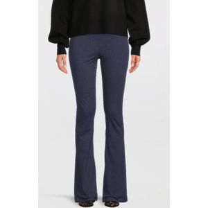 Anytime - Flared Legging - Donkerblauw Melange - Value-collectie
