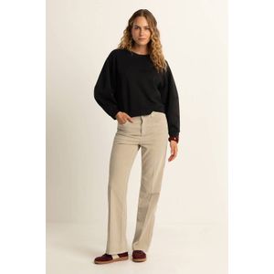 Expresso corduroy denim straight regular waist broek