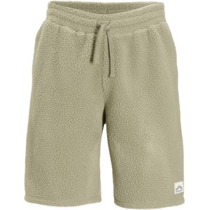 anytime teddy fleece short khaki