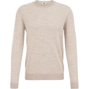 WE Fashion wol gebreide trui beige