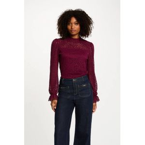 Morgan - Blouse 'TYRIA' - Bordeaux - Blouseshirt