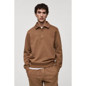 Mango Man sweater bruin