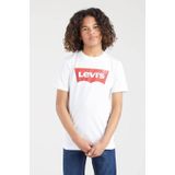 Levi's Kids T-shirt Batwing met Logo Wit