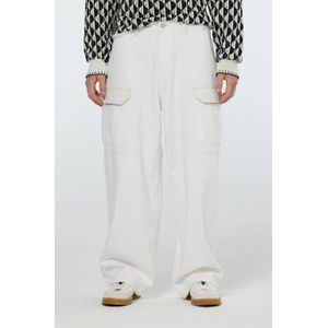 Scotch & Soda The Daze loose fit cargo broek wit