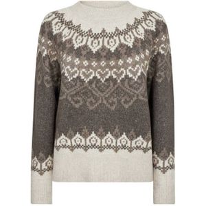 FREEQUENT - FQMERLA-PULLOVER - Gebreide Trui - Grijs