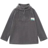 Mango Kids fleece sweater antraciet