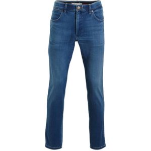 Wrangler tapered fit jeans medium blue denim