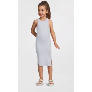NAME IT KIDS maxi jurk rib gebreid lichtblauw