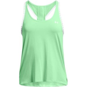 Under Armour sporttop KnockOut groen/wit