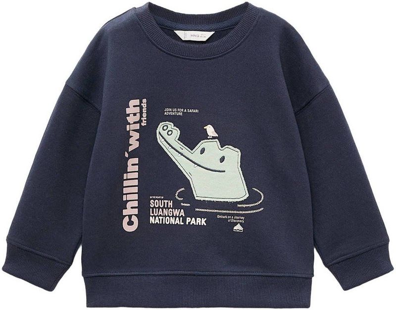 Mango Kids - Sweater - Donkerblauw
