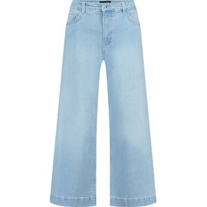Expresso high waist cropped jeans light blue denim