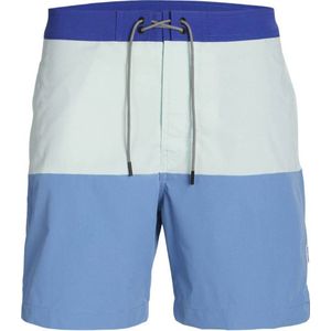 JACK & JONES PANTS STUDIO zwemshort JPSTCAPRI blauw/lichtblauw