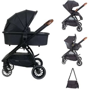 Cabino kinderwagen 3-in-1 Cruiser Black