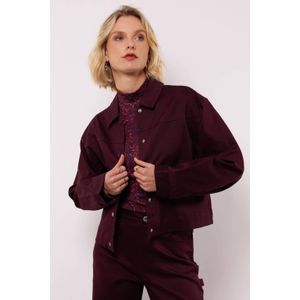 FLURESK - Mascha - Winterjas - Donkerrood