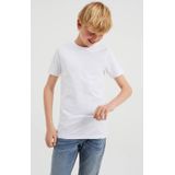 WE Fashion Basic T-shirt Wit