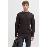 JACK & JONES PREMIUM - Gebreide Pullover - Donkerbruin