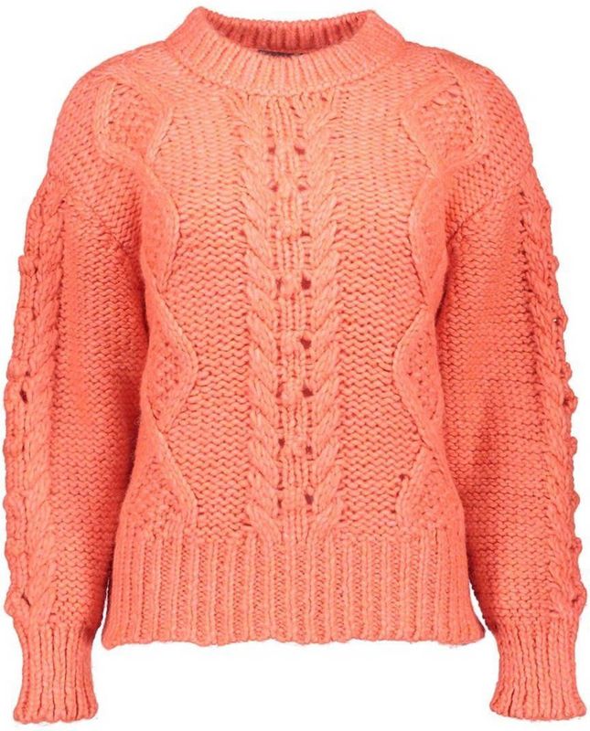 Geisha - Gebreide Trui - Koraalrood