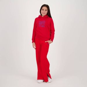Raizzed hoodie Wenda met printopdruk rood/blauw