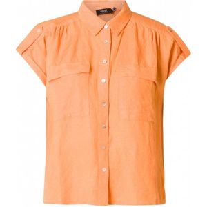 Yest blouse oranje