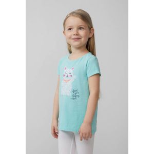 s.Oliver T-shirt lichtblauw met pailletten