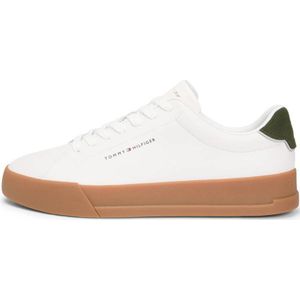 Tommy Hilfiger - Leren Sneakers - Wit