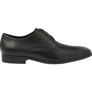 Van Lier Portofino leren veterschoenen zwart