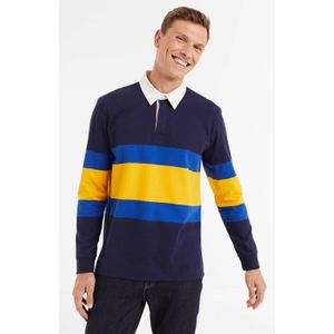 anytime colourblock rugby shirt