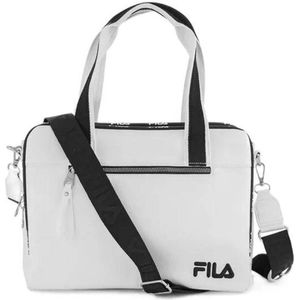 Fila handtas met logo wit