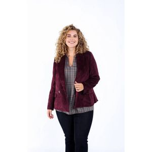 Paprika - Regular Blazer - Donkerrood