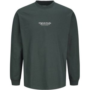 JACK & JONES ORIGINALS oversized longsleeve JORVESTERBRO met printopdruk