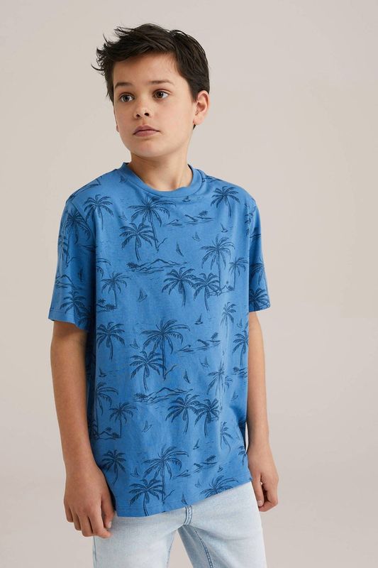 WE Fashion T-shirt blauw