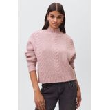 MANGO TEEN - Trui - Acryl - Kabelpatroon - Ribstructuur