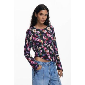 Desigual - Flori - Damesblouse - Kleurrijk - Bloemenpatroon