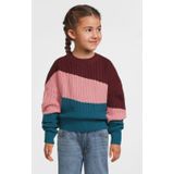Me & My Monkey - Layla - Gebreide Trui - Multi - Ronde Hals - Lange Mouwen