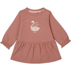 Noppies baby baby jurk met printopdruk roze