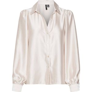 VERO MODA VMGADIA gestreepte blouse lichtroze